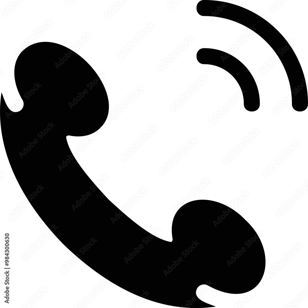 Simple vector icon phone call Simple vector icon phone call