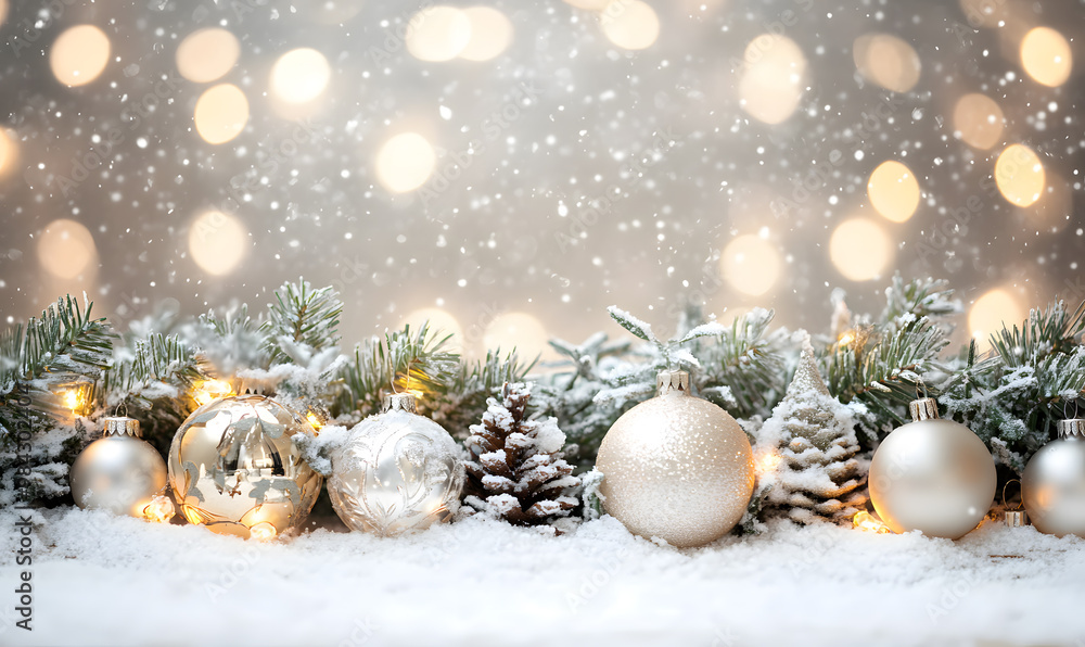 Christmas and New Year-themed graphic background Christmas and New Year-themed graphic background