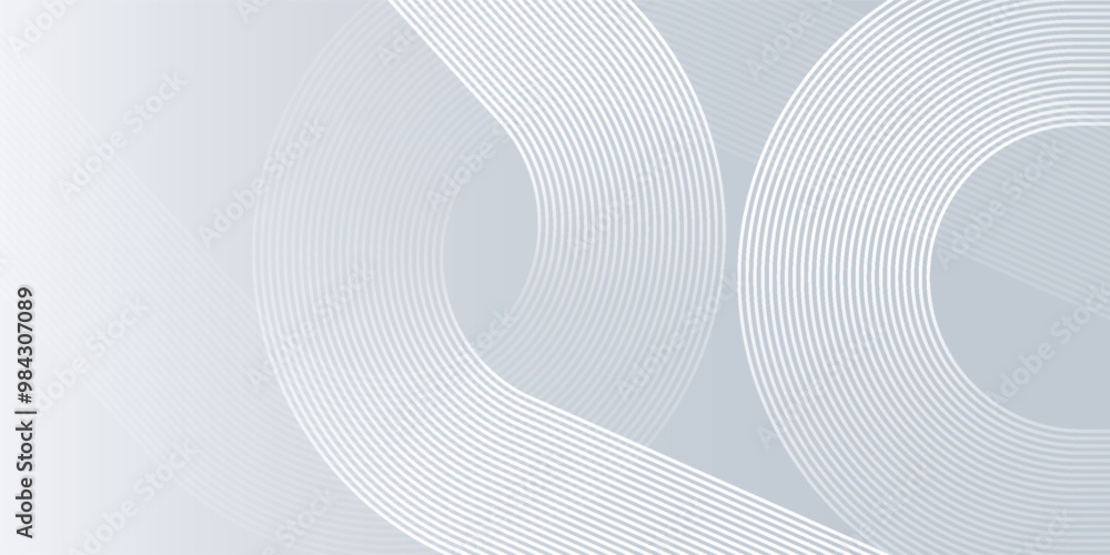 Fototapeta premium Modern abstract background vector illustration simple line