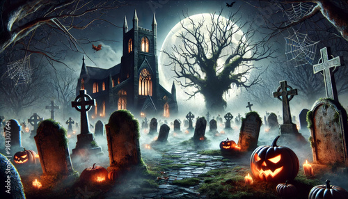 Spooky Graveyard