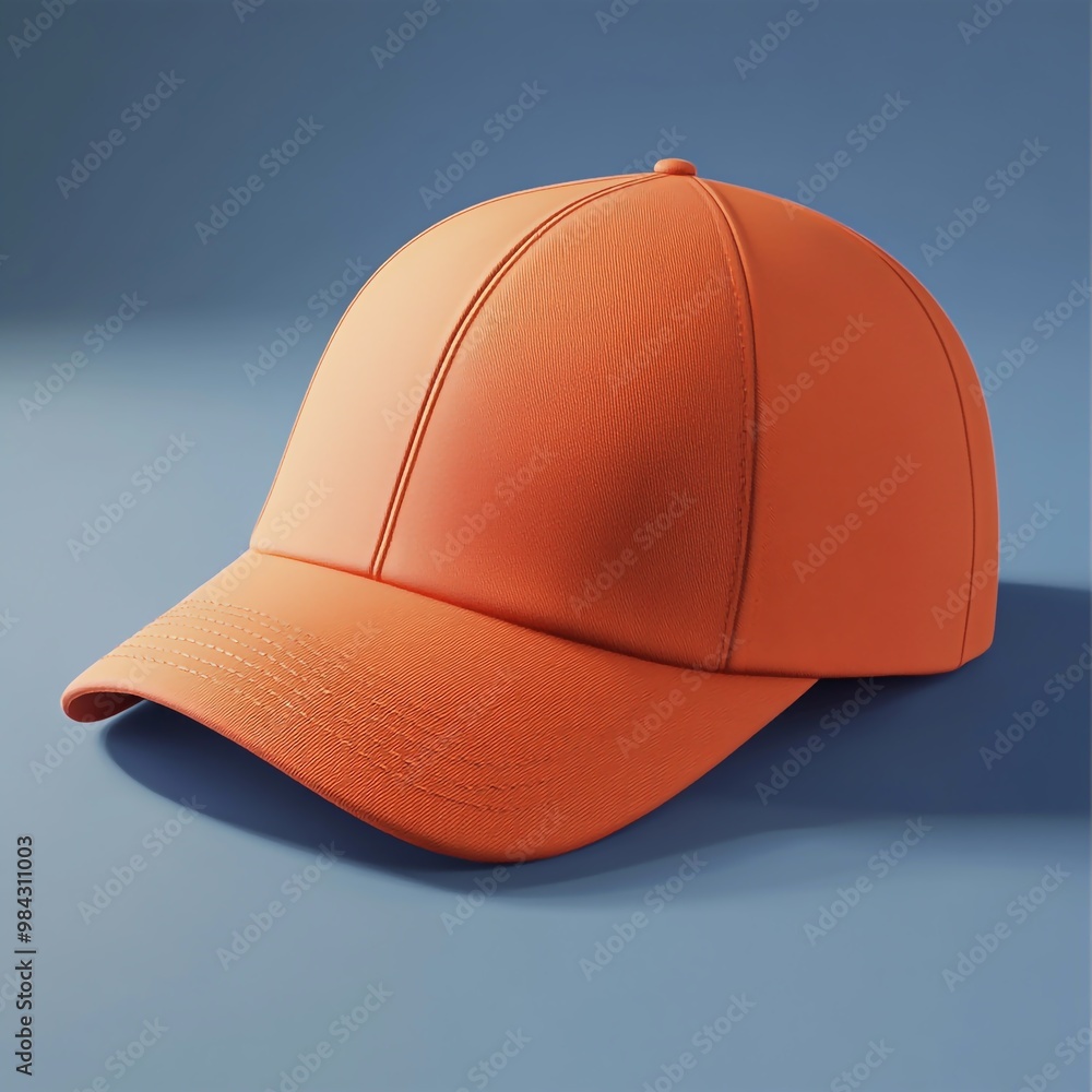 3D Cap Icon: Casual Headwear and Sports Symbol Logo Illustration 3D Cap Icon: Casual Headwear and Sports Symbol Logo Illustration
