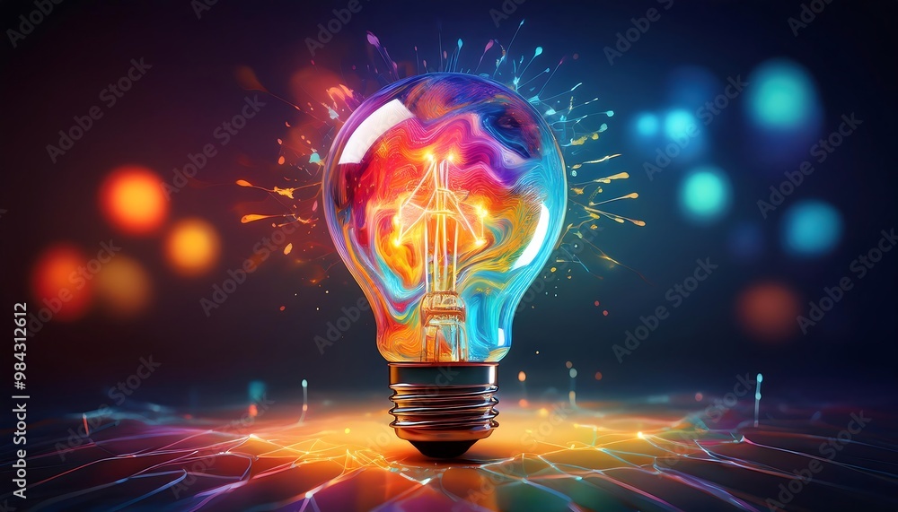 Image Featuring a Light Bulb as a Metaphor for an Innovative Breakthrough Image Featuring a Light Bulb as a Metaphor for an Innovative Breakthrough