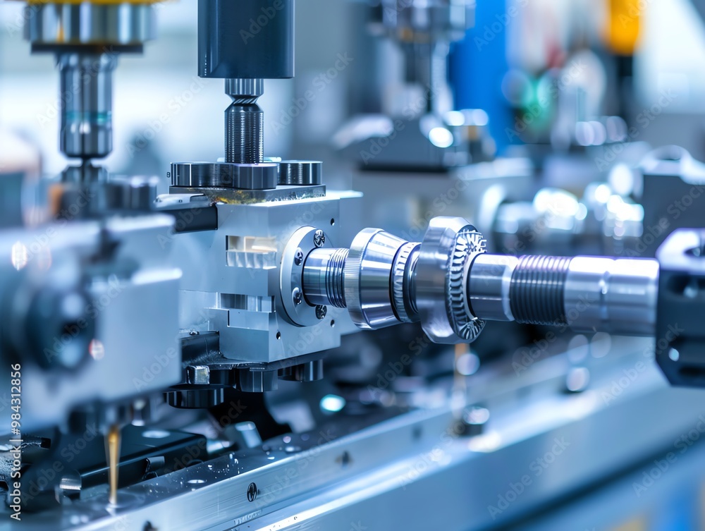 CNC machine producing medical implants CNC machine producing medical implants