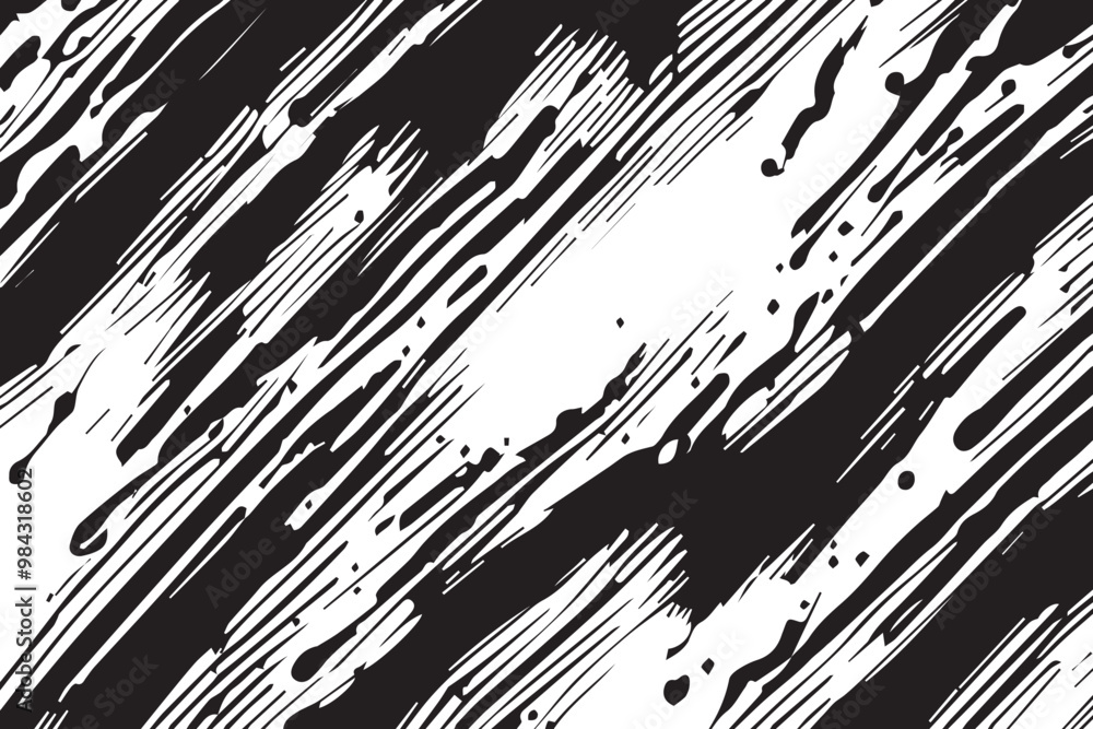 Grunge background. Distressed overlay texture. Black and white Grunge texture. Vector illustration. Grunge background. Distressed overlay texture. Black and white Grunge texture. Vector illustration.