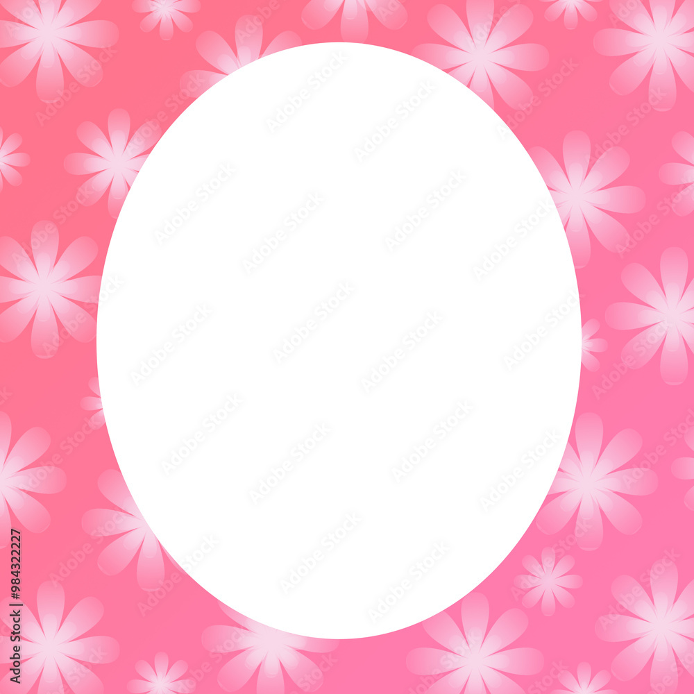 Beautiful picture frame background illustration Beautiful picture frame background illustration