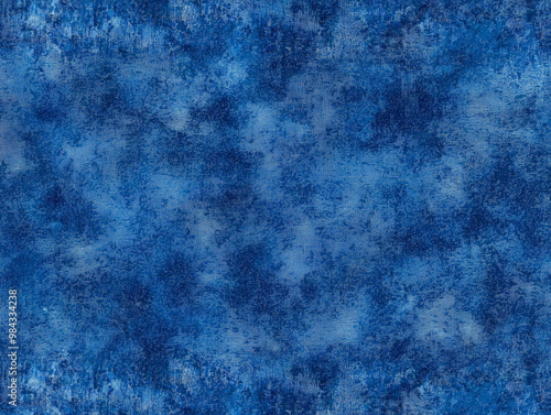 old fabric background, grunge texture, blue color