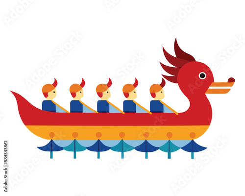 duck with a candle boad