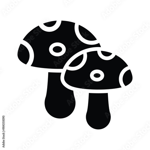 Premium icon of mushroom, healthy and organic food