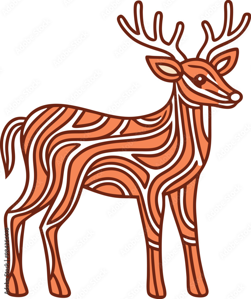 Set of deer in continuous line art drawing style. Continuous line drawing collection of deer. Deer in abstract and minimalist linear icon set. Vector illustration Pro Vector. Set of deer in continuous line art drawing style. Continuous line drawing collection of deer. Deer in abstract and minimalist linear icon set. Vector illustration Pro Vector.