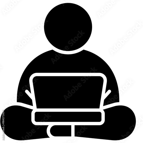 Digital Nomad Icon