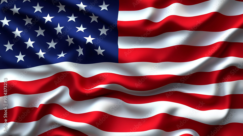 American symbol of Independence Day 4th of July, democracy and patriotism. American flag, elections. American symbol of Independence Day 4th of July, democracy and patriotism. American flag, elections.