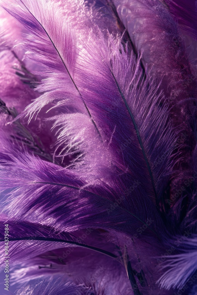 Fototapeta premium Purple colour is nature form.