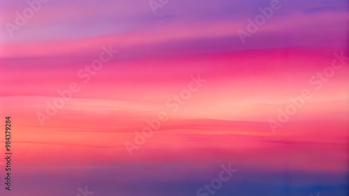 Wallpaper Mural Abstract winter sunset Torontodigital.ca