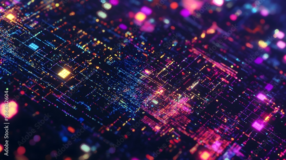 Abstract digital background with vibrant colors. Abstract digital background with vibrant colors.