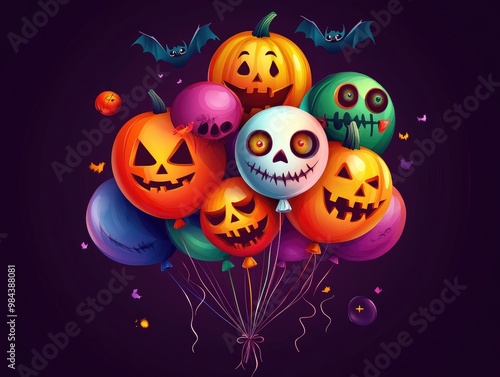 halloween party balloons