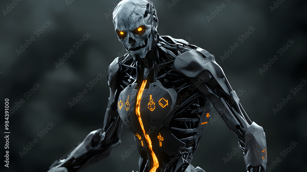 Biomechanical Horror with Cybernetic Components Biomechanical Horror with Cybernetic Components