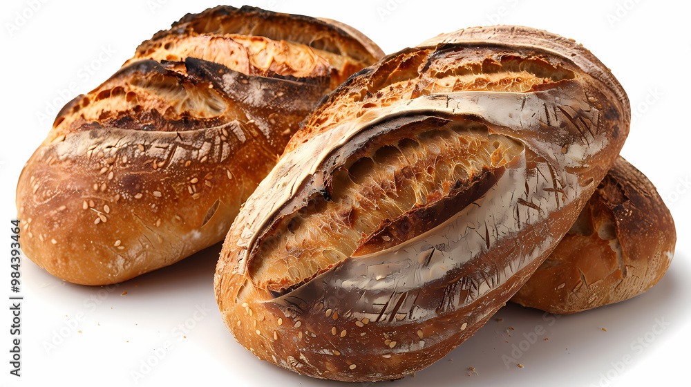 sourdough isolated white background sourdough isolated white background