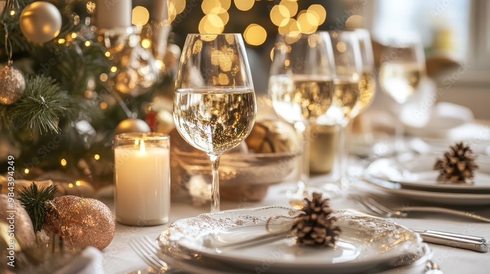 Christmas Table Setting Christmas Table Setting