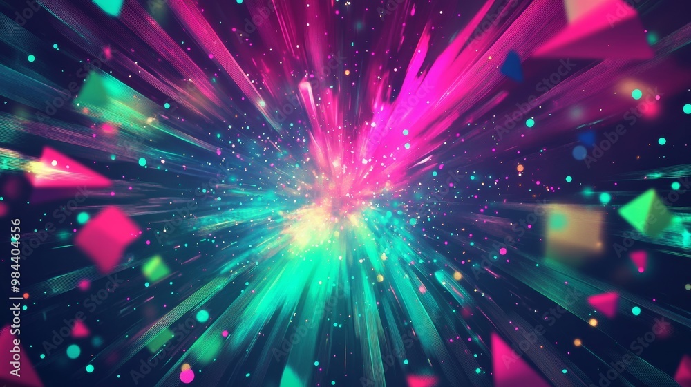 Fototapeta premium Exciting Cyber Monday Design with Ample Copy Space and Vivid Elements