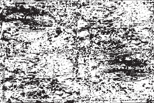 Grunge Distressed Monochrome Abstract Texture Overlay for Backgrounds