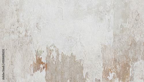 A textured white painting illuminated by soft light. Realistic wall photo background, With detailed and sharp texture. Background for banners.