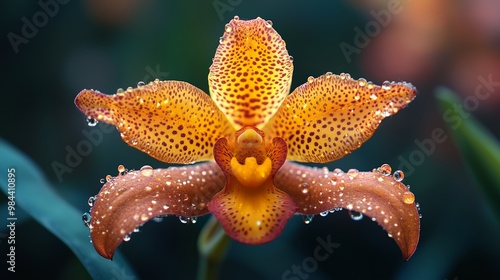 Psychopsis Orchid in Trinidadian Forest photo