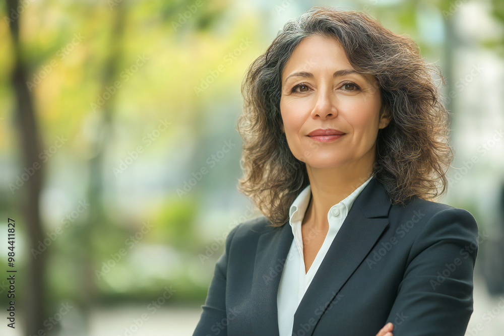Business Portrait of a mature middle-aged woman Business Portrait of a mature middle-aged woman