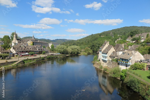 Obraz na płótnie Argentat sur Dordogne w salonie