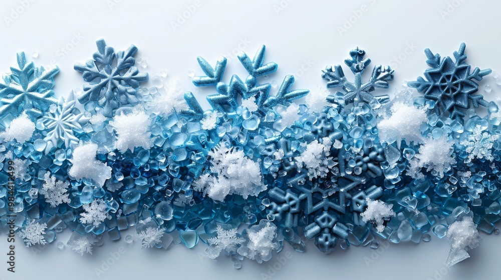 artificial snowflakes