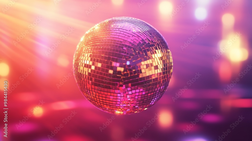 Obraz premium Shiny disco ball