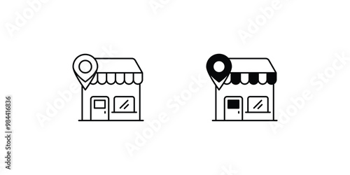 bakery set icon with white background vector stock illustration