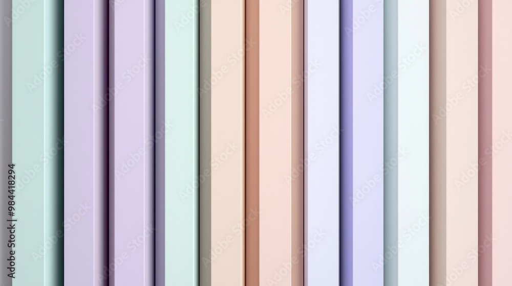 Creating a modern background with colorful vertical stripes in pastel hues for business presentations, websites, banners, and more Creating a modern background with colorful vertical stripes in pastel hues for business presentations, websites, banners, and more