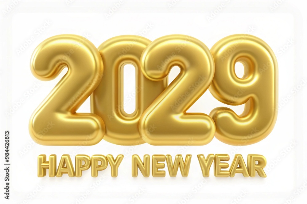 New year 2029 text effect. 3d golden text effect 2029. Golden volumetric 3D Text New year 2029 text effect. 3d golden text effect 2029. Golden volumetric 3D Text