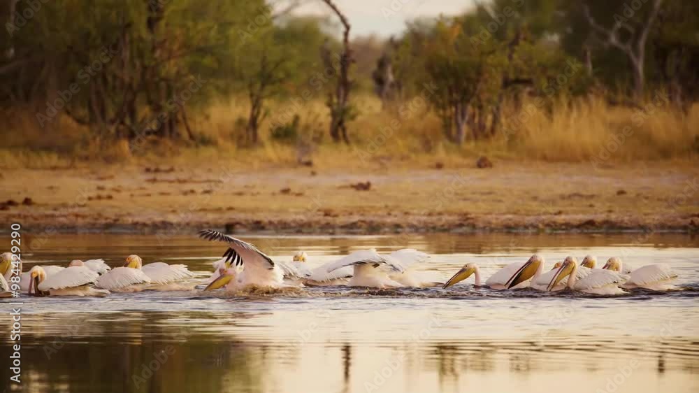 Wild animal in Hwange National Park in Zimbabwe Wild animal in Hwange National Park in Zimbabwe