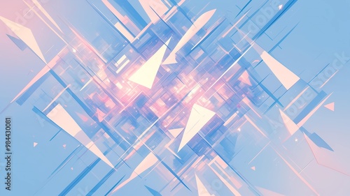 幾何学模様の背景画像