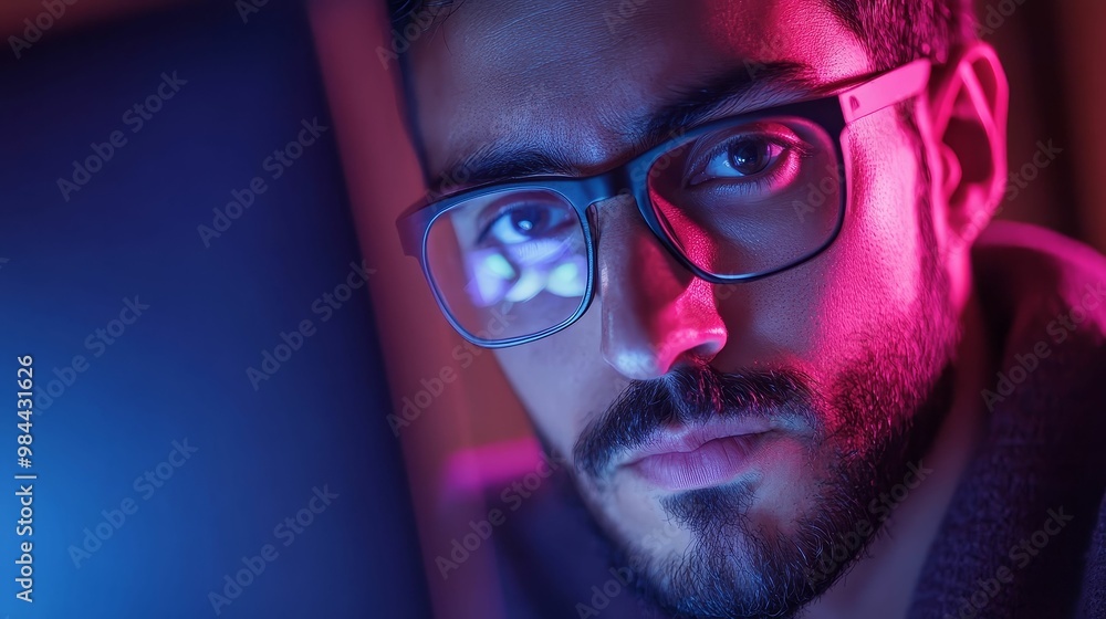 Indian hacker testing security measures in a dark room, ethical hacking Indian hacker testing security measures in a dark room, ethical hacking