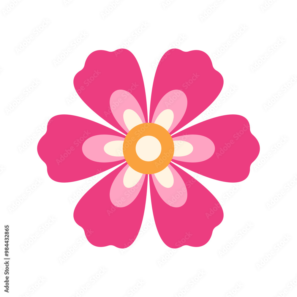 Abstract Flower Petals Illustration Abstract Flower Petals Illustration