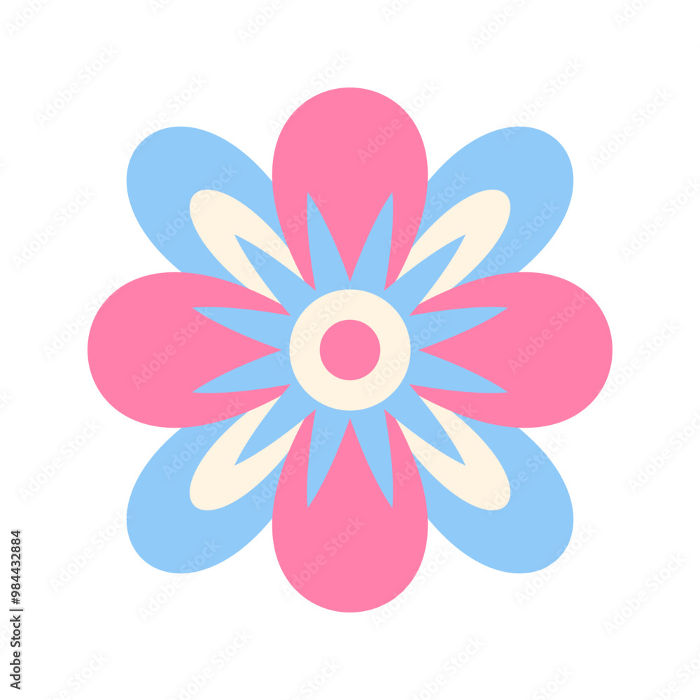 Abstract Flower Petals Illustration Abstract Flower Petals Illustration
