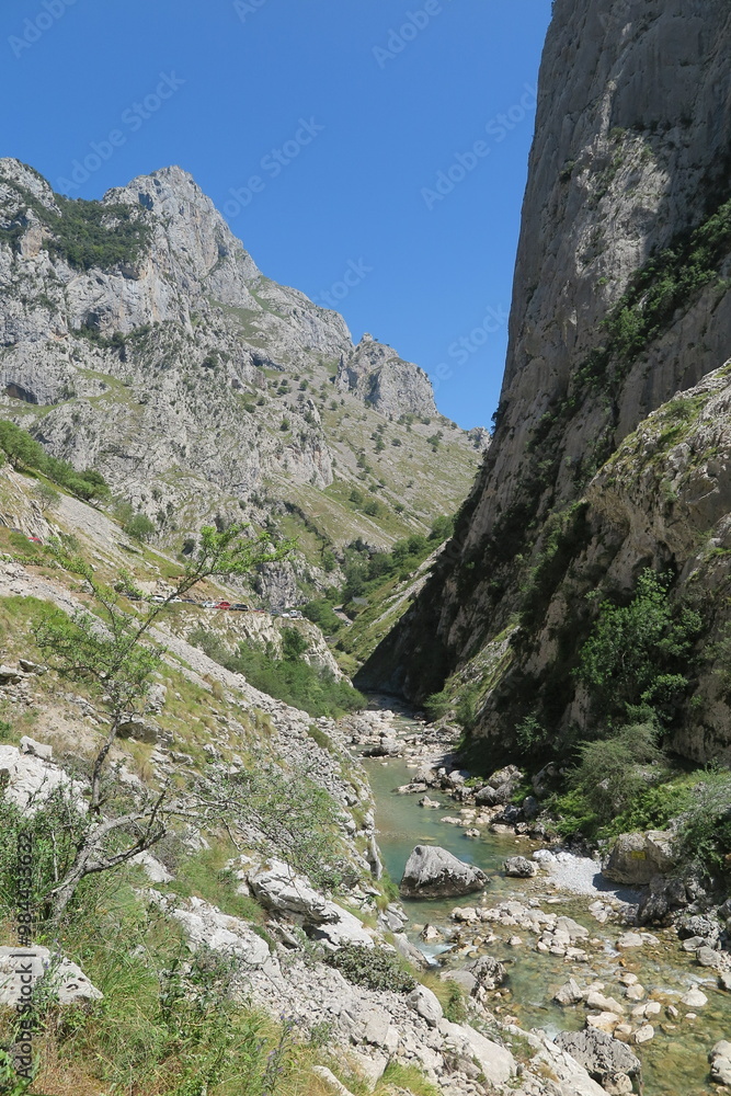 Cares Schlucht, Picos de Europa, Asturien