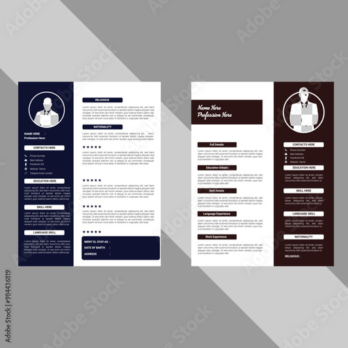 RESUME DESIGN TEMPLATE.CV DESIGN TEMPLATE.