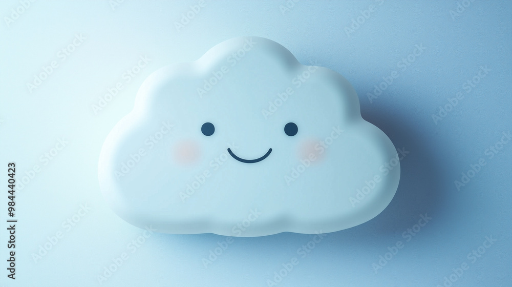 Dreamy Delight: Cute Cloud-Shaped Night Light with a Smile Dreamy Delight: Cute Cloud-Shaped Night Light with a Smile