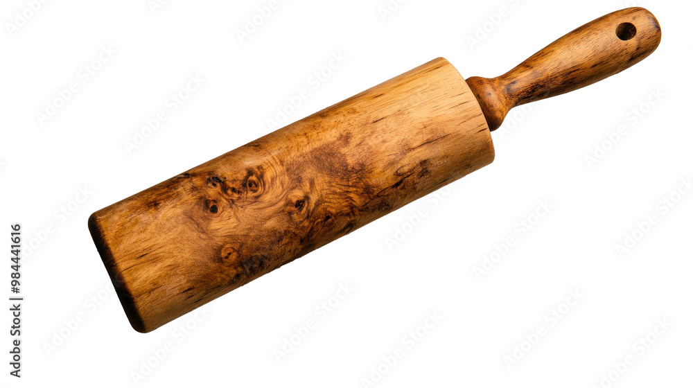 A rolling pin, isolate on transparent background A rolling pin, isolate on transparent background