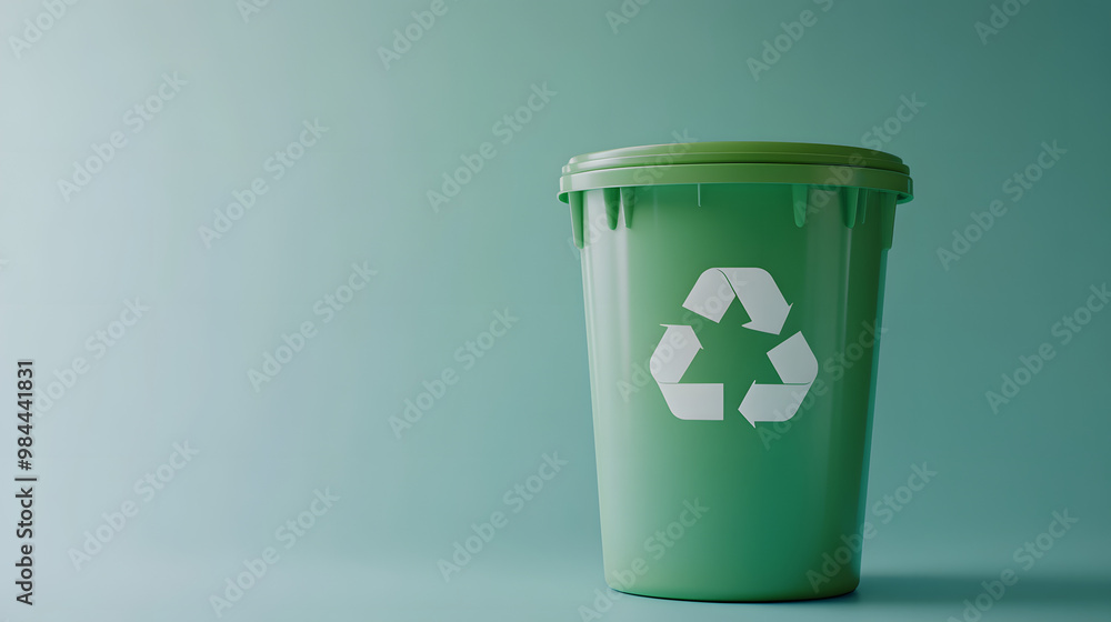 recycle bin with recycle symbol recycle bin with recycle symbol