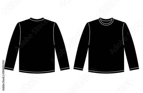 長袖Tシャツ　黒