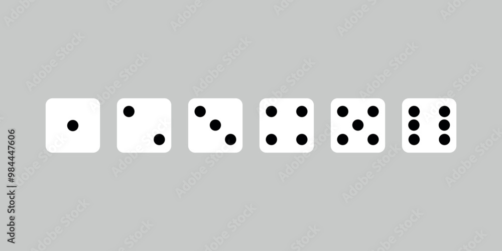 Dices, vector design
