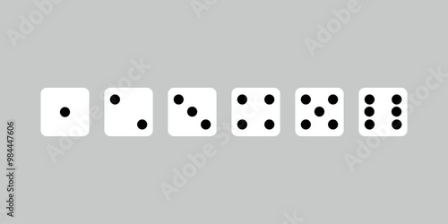 Dices, vector design
