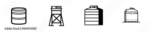 In this icon, a septic tank system is shown, highlighting its importance for wastewater treatment and drainage