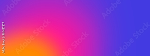 Abstract Blurred Gradient Background Banner