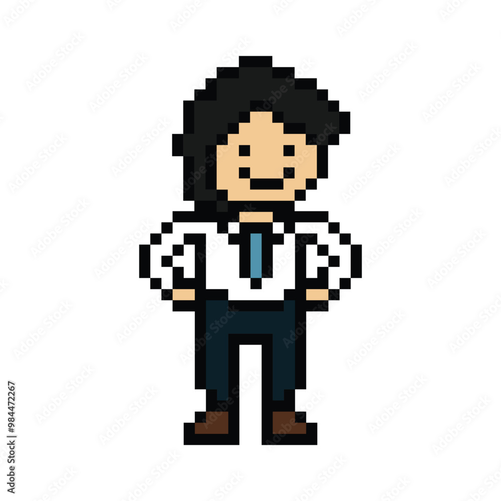 Cartoon cute pixel cartoon 8bit character business man businessman smart work game for decoration business 8 bit male career smart character game png vector. Cartoon cute pixel cartoon 8bit character business man businessman smart work game for decoration business 8 bit male career smart character game png vector.