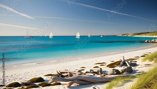 Sea view in the morning
